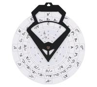 Tabla de acordes de guitarra, guía de práctica montada en la pared, asistente de rueda de aprendizaje, herramienta portátil para principiantes, entrenador visual de dedos, ayuda de teoría musical para