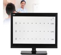 Tabla de agudeza de visión digital, medidor óptico LCD con más de 300 objetivos y 5 métodos de visualización, control remoto, pantalla de 21.5 pulgadas para evaluación de optometría
