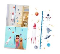 Tabla de Altura Infantil de Dibujos Animados del Espacio Pvc