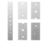 Tabla de altura para niños, Tabla de crecimiento reflejada, Espejos medidores de altura, Espejos con tabla de crecimiento de rompecabezas, espejos de pared, tabla de crecimiento, espejos con pegatinas