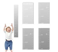 Tabla de altura para niños, Tabla de crecimiento reflejada - Gráfico de crecimiento de espejos,Tabla de crecimiento de espejos de rompecabezas, tabla de crecimiento con espejo de pared, regla de altur