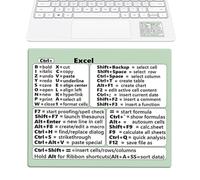 Tabla de atajos de teclado, teclas de función ex omandos de teclas de Word, guía de pegatinas para ordenador portátil, diseño de atajos, juego de pegatinas resistentes a los arañazos con uso sin