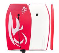 Tabla de bodyboard ligera Bo-Toys con n?cleo de EPS ROJA DE 33 PULGADAS