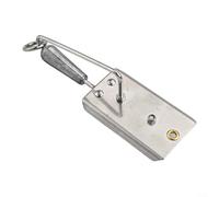 Tabla de buceo de acero inoxidable, equipo esencial para pescadores serios para mejorar su experiencia de pesca (2# 13 cm/86,8 g)