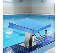 Tabla de buceo profesional resistente, plataforma de salto de piscina de acero inoxidable, superficie de goma antideslizante, cubierta de buceo de competición para piscinas enterradas