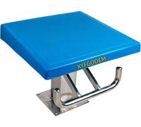 Tabla de Buceo Resistente para Piscinas sobre el Suelo - Soporte Salto Inclinado 15° con Un Solo Paso,Equipo Entrenamiento Profesional para Estadios Interiores y Exteriores