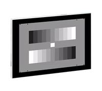 Tabla de calibración de color en escala de grises, tarjeta de prueba de escala de grises de 11 pasos para cámara, tamaño 240 x 180 mm, ideal para aplicaciones digitales de fotos y videos