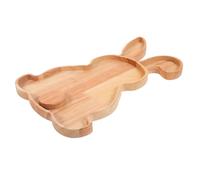 Tabla De Charcutería De Conejo - Plato Para Cortar Madera, Tabla De Queso Para Conejo, Bandeja Para Servir Conejos | Plato Comida Para Celebración De Pascua, Platos De Refrigerio Festivo, Para Área