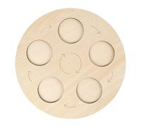 Tabla de ciclo de vida de madera, juguete de madera Montessori, a partir de 1 año, aprendizaje de animales, mariposa, gallo y rana, tortuga, juguete para niños pequeños, 26 cm