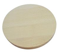 Tabla de cocina de madera maciza circular: 20 cm