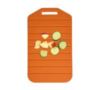 Tabla de cocina de silicona, doble cara y plegable, alfombrilla para cortar flexible - para cocina, casa, camping, apartamento, contador, restaurante o comedor