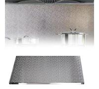 Tabla de Cocina Resistente al Calor para el Lateral del frigorífico, 90 x 60 cm, Protector de Parrilla y Horno, Ideal para Apartamentos y dormitorios de Alquiler, Tabla Lateral Duradera para