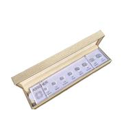 Tabla de comparación completa de piedras preciosas con diamantes de circonita cúbica resistentes, guía de fabricación de quilates para joyeros, joyería y tabla de tallas