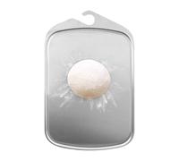 Tabla De Cortar Acero Inoxidable | Tabla De Cocina Inoxidable | Extraíble Gruesa Antiolores Con Borde Elevado Para Amasar | Superficie Para Pan Carne Fruta Verdura Preparación Comidas