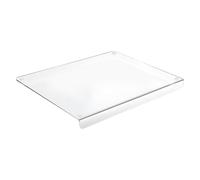 Tabla de cortar antideslizante transparente para carne, verduras, frutas, cocina eficiente, suministros de preparación de alimentos, acrílico grueso