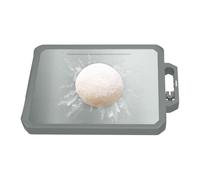 Tabla de cortar carne de doble cara | Tabla de cortar de acero | Alfombrilla antideslizante de grado alimenticio para el hogar, restaurante, preparación de verduras, hornear, camping, barbacoa