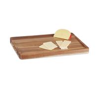 Tabla de cortar cocina Tabla de picar maciza Bandeja de acacia para servir queso