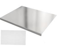 Tabla de cortar de acero inoxidable 304 con base - Duradera, antiadherente, fácil de limpiar, protege la encimera | Para cortar carne, verduras, frutas y hornear(40 * 70cm)