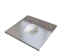 Tabla de Cortar de Acero Inoxidable | Acero inoxidable de doble cara antideslizante - Tabla de cocina grande - para Carne, Fruta, Verdura, Pan, Hogar, Apartamento, Camping