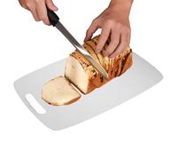 Tabla de cortar de acero inoxidable, doble cara y fácil de , fácil de , para preparar carne, carne, carne, bistec, para camping, autocaravana, furgoneta