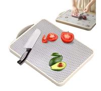 Tabla de cortar de acero inoxidable, tabla de cortar para carne, accesorios de cocina antideslizantes para restaurante, , viajes, senderismo, picnic, al aire libre