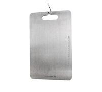 Tabla De Cortar De Acero Inoxidable Titanium Cutting Board With Scale Stainless Steel Food Chopping Mat For Home Kitchen fruits Vegetables Meat Cooking Para Cocina(24x15cm)