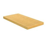 Tabla De Cortar De Bambú, Resistente Y Extragrande Para Preparar Alimentos, Tabla De Cortar, tabla cortar cocina, Apta Para Cocina Y Restaurante, Natural, 100x50x4 cm