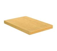 Tabla De Cortar De Bambú, Resistente Y Funcional Para Preparar Alimentos, Tabla De Cortar, tabla cortar cocina, Apta Para Cocina Y Restaurante, Natural, 60x40x4 cm