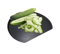 Tabla de Cortar de Cocina,Estera Semicircular para Amasar - Tabla de Amasar Antideslizante,Para Hogar, Apartamento, Restaurante, Barbacoa, Preparación de Comidas, Camping y Pícnic