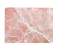 Tabla de cortar de cristal para cocina, de mrmol, gata y cuarzo rosa, color blanco y rosa, ideal como regalo decorativo ocenico, piedra de gra
