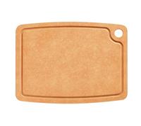 Tabla de Cortar de Fibra de Madera con Ranura para Jugos, Apta Para Lavavajillas, Patas Antideslizantes, sin BPA, no Porosa, Reversible, Duradera para la Cocina, Carne, Pan y Fruta