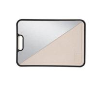 Tabla de cortar de fibra de trigo natural, tabla de cortar antideslizante de doble cara para una preparación segura de alimentos, herramienta esencial ecológica para preparar comidas