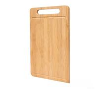 Tabla de cortar de fibra natural a base de plantas, diseño dual con mango integrado para una fácil colocación de elevación y fregadero durante la cocción (30 x 20 x 1.2)