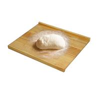 Tabla de cortar de madera, 51 x 61 x 3,5 cm, de bambú, antideslizante, con cinta métrica, uso como tablas de desayuno, tablas de cocina, tablas de servir, tablas de pan (1 paquete)