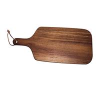 Tabla de cortar de madera con asa, tabla de cortar de madera para cortar carne con mango