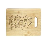 Tabla de cortar de madera multiusos, bandeja reversible para servir para cocinar y acampar, juego de cocina