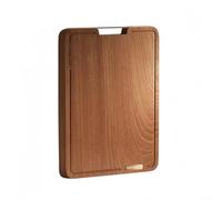 Tabla de cortar de madera natural hecha de sándalo para preparar alimentos de cocina y servir aperitivos o aperitivos (30 x 20 cm)