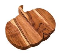 Tabla de cortar de madera, tabla de cortar de madera, tabla de cortar de Halloween en forma de calabaza, para cocina de embutidos, para picar carne, verduras, frutas, quesos