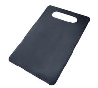 Tabla de cortar de plástico antideslizante, bloque de corte de alimentos, herramienta de estera, accesorios de cocina (negro, talla única)