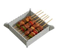 Tabla de cortar de silicona plegable, alfombrilla de cortar magnética, diseño plegable compacto para una fácil transferencia, hoja flexible de preparación de alimentos, herramienta de cocina para uso