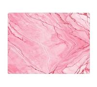 Tabla de cortar de vidrio para cocina, de mrmol blanco y rosa, ideal como regalo decorativo de ocano, de piedra de granito jaspeado, ideal como