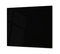 Tabla de cortar decorativa de cristal templado y cubre vitro - Dos en Uno - Resistente a golpes y arañazos - UNA PIEZA (60 x 52 cm) o DOS PIEZAS (30 x 52 cm); D17 Serie En blanco y negro: Black