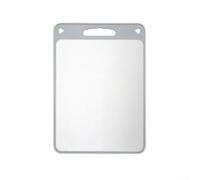 Tabla de cortar del acero inoxidable 304 con los PP, diseño echado a un lado doble para el uso práctico y conveniente de la cocina