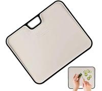 Tabla De Cortar - Doble Cara Con Asa Y Borde Elevado - Tablas De Cortar De Cocina A Prueba De Lavavajillas,Adecuado Para Charcutería Queso Verduras Corte Sirviendo Preparación De Comidas Hogar Y