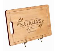Tabla de cortar grabada personalizada: regalo personalizado para mamá, papá, esposa, marido, perfecto para el día de la madre, cumpleaños, aniversario, Navidad, uso en la cocina