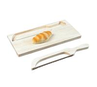 Tabla De Cortar Pan,Herramientas De Panadería Con Cortador De Acero Inoxidable - Tabla De Cortar Manual Para Rebanar Pan - Para Hogar Cocina Restaurante Panaderos Principiantes