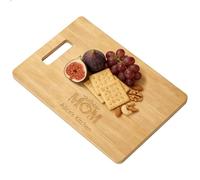 Tabla de cortar personalizada, Tabla de embutidos de bambú grabada a medida - Regalos de cumpleaños, aniversario, inauguración de casa, Regalo ideal para padres, parejas, amigo