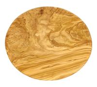 Tabla de cortar redonda artesanal de madera de olivo franc s Berard 54177