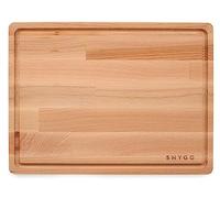Tabla de Cortar, SNYGG 38 x 28 x 2 cm, Resistente, Orgánica, Antiséptica, 100% Madera de Haya, Tabla de Picar, Tablas de cocina, Cutting Board, Tábua de Cozinha, Tabla de Madera, Tabla Cortar Cocina