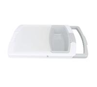 Tabla de Cortar sobre Fregadero, Plástico PP, Compacta y Multiusos - Drenaje Integrado, Fácil Limpieza, Ideal para Cocina y Bebés (Estilo 2)